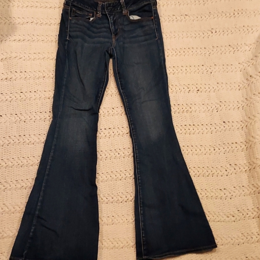 American Eagle Jeans Boho Flare Size 8